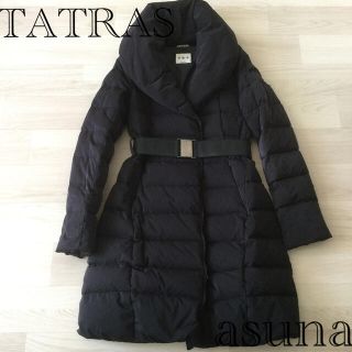 タトラス(TATRAS)のタトラス　ダウンコート　02 ブラック(ダウンコート)