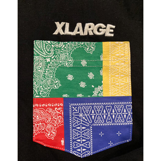 XLARGE(エクストララージ)のXLARGE ロンＴ  ペイズリー柄 『希少モデル』 メンズのトップス(Tシャツ/カットソー(七分/長袖))の商品写真