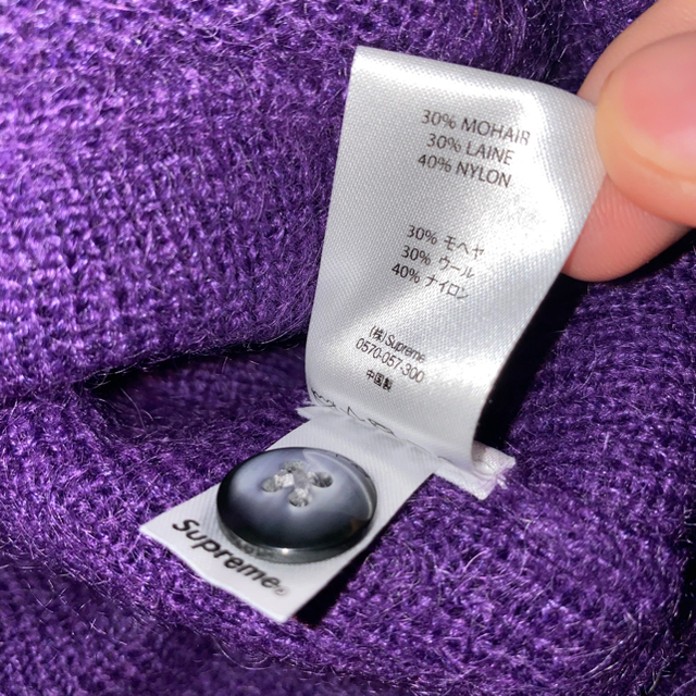 20fw supreme Brushed Mohair Cardigan L | www.innoveering.net