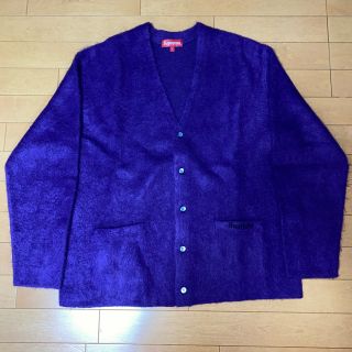 シュプリーム(Supreme)の20fw supreme Brushed Mohair Cardigan L(カーディガン)