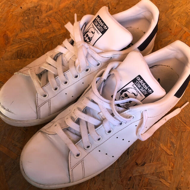 adidas - スタンスミス キズあり 26.5センチの通販 by サカいえ