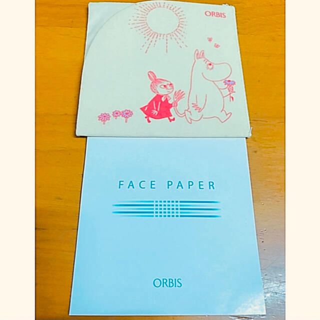 ORBIS(オルビス)のムーミン あぶらとり紙 セット コスメ/美容のメイク道具/ケアグッズ(あぶらとり紙)の商品写真
