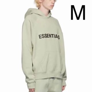 フィアオブゴッド(FEAR OF GOD)のMサイズ FOG Essentials パーカー グリーン SAGE 新作(パーカー)