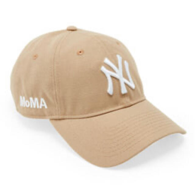 【新品未使用】moma new era NY yankees cap camel