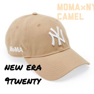 モマ(MOMA)の【新品未使用】moma new era NY yankees cap camel(キャップ)