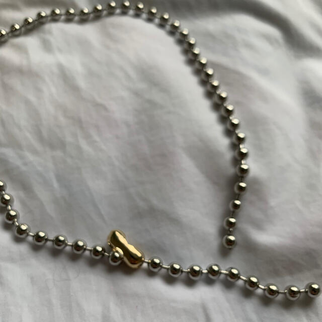 mystic(ミスティック)のball necklace  レディースのアクセサリー(ネックレス)の商品写真
