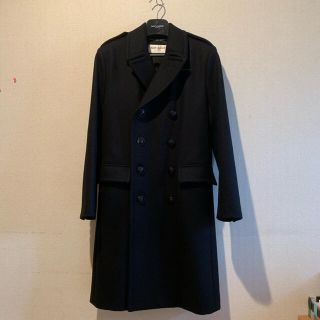 サンローラン(Saint Laurent)のsaint laurelnt paris 14AW アンカーボタンコート(チェスターコート)