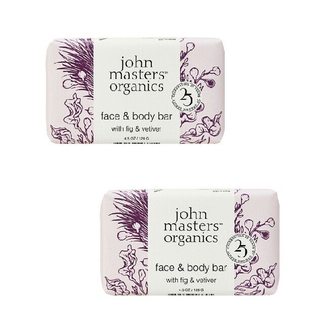 John Masters Organics(ジョンマスターオーガニック)の新品未開封❤ジョンマスターオーガニック❤Ｆ＆Ｖソープ❤2個セット❤石鹸 コスメ/美容のボディケア(ボディソープ/石鹸)の商品写真