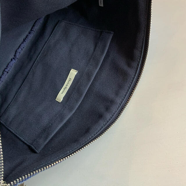 新品 ニット クラッチバッグ インディゴ メンズのバッグ(セカンドバッグ/クラッチバッグ)の商品写真