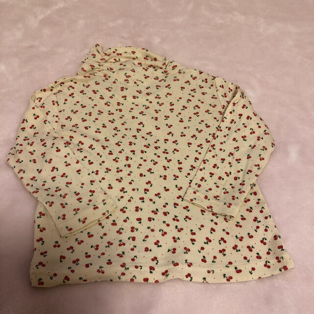 3can4on(サンカンシオン)のタートルネック90  キッズ/ベビー/マタニティのキッズ服女の子用(90cm~)(Tシャツ/カットソー)の商品写真