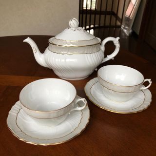 リチャードジノリ(Richard Ginori)の【美品】リチャードジノリ★ベッキオグレース★ティーセット(食器)