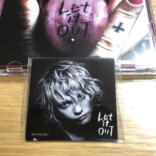 HYDE『LET IT OUT』シングル特典　マグネット(ミュージシャン)