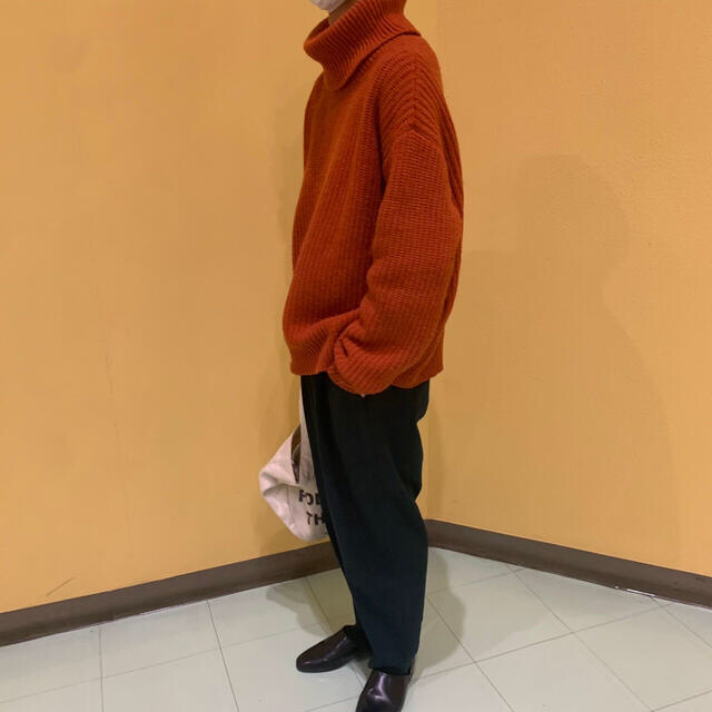 UNUSED 17aw 3g turtle neck knit サイズ3トップス