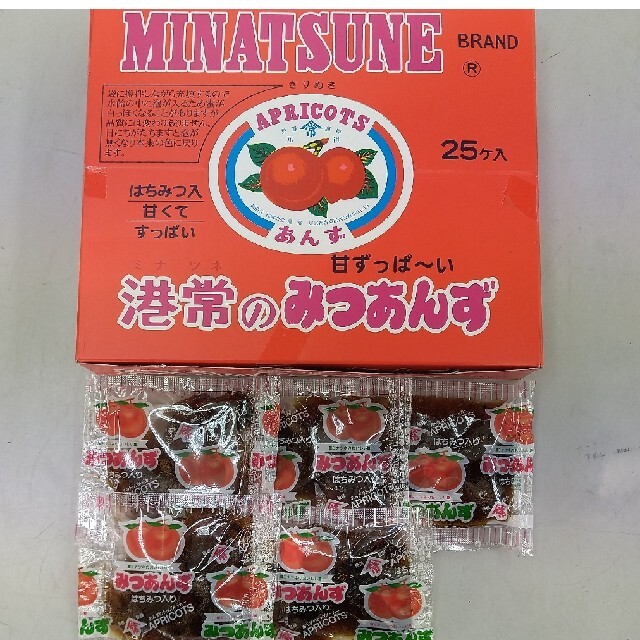 送料一律 箱なし 港常 みつあんず × 30袋 食品/飲料/酒の食品(菓子/デザート)の商品写真