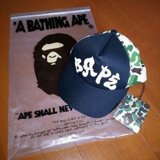 アベイシングエイプ(A BATHING APE)の新品エイプキャップ(キャップ)