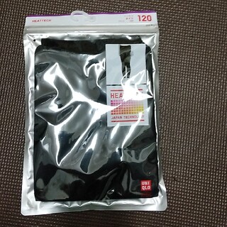 ユニクロ(UNIQLO)のヒートテックタイツ　黒　120(その他)