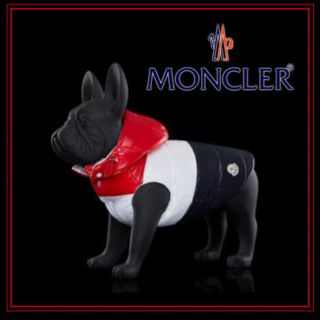 モンクレール(MONCLER)のモンクレール  犬用ダウン　サイズ0 トリコロール(犬)