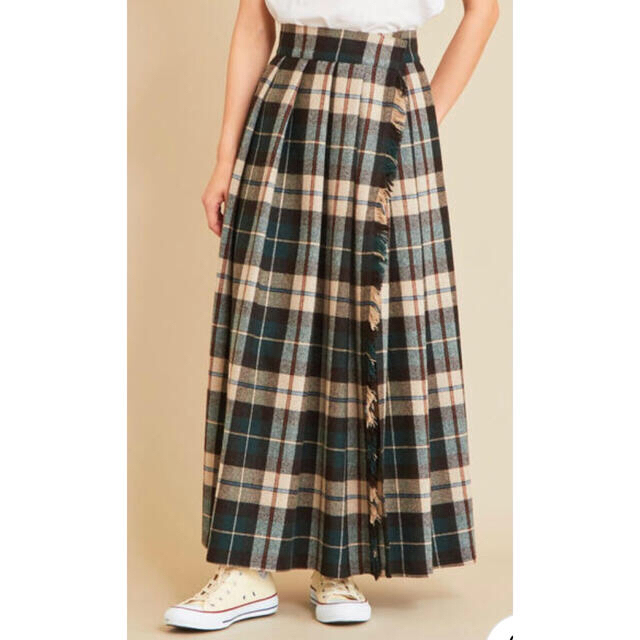 BEAUTY&YOUTH UNITED ARROWS(ビューティアンドユースユナイテッドアローズ)のBEAUTY & YOUTH  UNITED ARROWS  マキシスカート レディースのスカート(ロングスカート)の商品写真