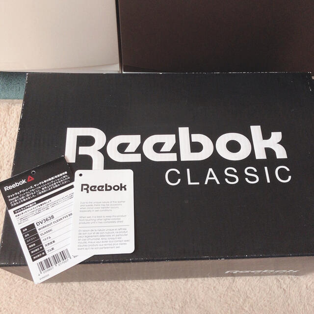 Reebok(リーボック)の【新品/タグ付】Reebok BEAMSBOY 別注 WORKOUT CLEAN レディースの靴/シューズ(スニーカー)の商品写真