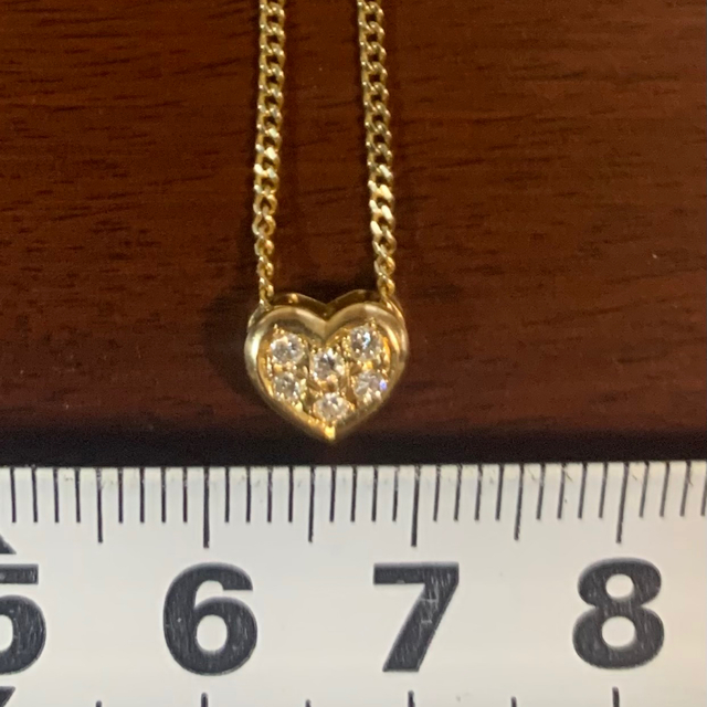 タサキ　ダイヤモンド　ネックレス　K18 レディースのアクセサリー(ネックレス)の商品写真