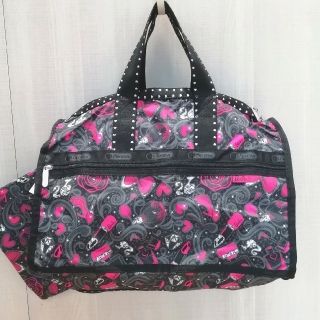 レスポートサック(LeSportsac)のLeSportsac✖バービーボストン【MEDIUM WEEKENDER】(ボストンバッグ)