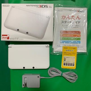 ニンテンドー3DS(ニンテンドー3DS)のきこママ様専用☆Nintendo 3DS  LL 本体 ホワイト(携帯用ゲーム機本体)