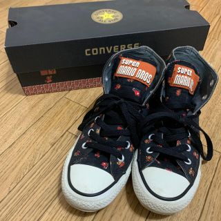 コンバース(CONVERSE)の限定コンバース ハイカット スニーカー　スーパーマリオ　23.5 箱付き(スニーカー)