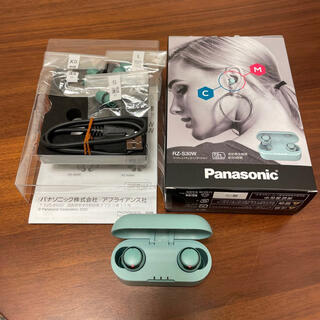 パナソニック(Panasonic)のpanasonic rz-s30w 完全ワイヤレス イヤホン 外音取込モード搭載(ヘッドフォン/イヤフォン)