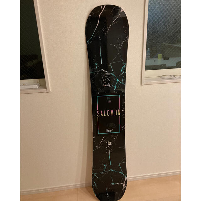 【美品_22-23】スノボ　レディース　サロモン　OH YEAH 143cm