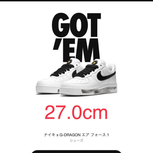 ナイキ　NIKE エアフォース1 パラノイズ　27cm