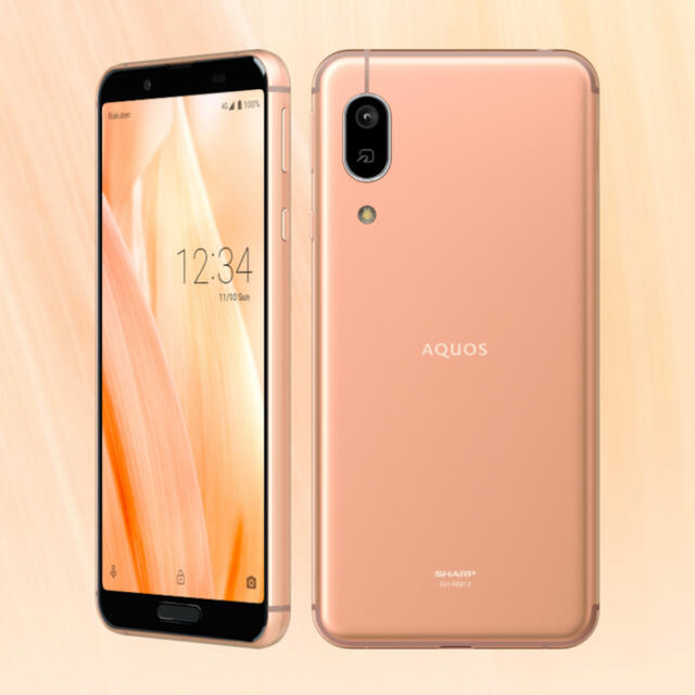 -おサイフケータイ期間限定値下画面カバーと手帳ケース付きAQUOS sense3 lite  64