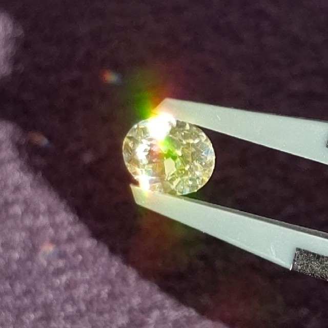 キラキラ☆イエロージルコン②　0.87ct