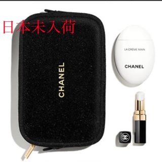 シャネル(CHANEL)のCHANEL☆ハンドクリーム＆リップバーム　　　　　　ホリデー限定品(ハンドクリーム)