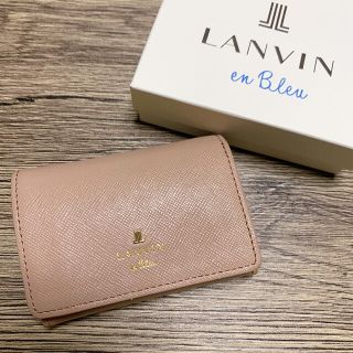 ランバンオンブルー(LANVIN en Bleu)のLANVIN en bleu 三つ折財布 ミニ財布(財布)