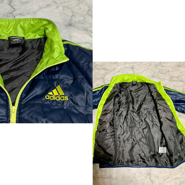 adidas(アディダス)のお値下！【美品 】adidas アディダス ダウンジャケット 160サイズ キッズ/ベビー/マタニティのキッズ服男の子用(90cm~)(ジャケット/上着)の商品写真