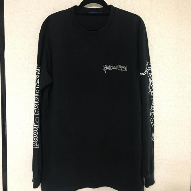 NEIGHBORHOOD(ネイバーフッド)のネイバーフッド 袖ロゴ ロンT 黒 M メンズのトップス(Tシャツ/カットソー(七分/長袖))の商品写真