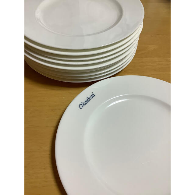 Noritake(ノリタケ)の【昭和レトロ】noritake ノリタケのお皿chambord 10枚セット インテリア/住まい/日用品のキッチン/食器(食器)の商品写真