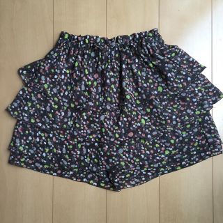 ユニクロ(UNIQLO)のユニクロ キュロット 小花柄(キュロット)