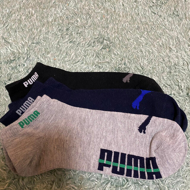 PUMA(プーマ)の新品 未使用 即日発送 ☆ PUMA プーマ 靴下 3足セット メンズのレッグウェア(ソックス)の商品写真