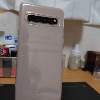 ギャラクシー(Galaxy)のGalaxy S10 5G ゴールド 韓国版 訳有 SIMフリー(スマートフォン本体)