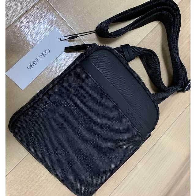 【新品】Calvin Klein ブラック ショルダーバッグ 黒