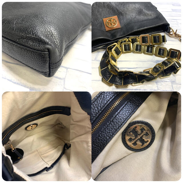 Tory Burch(トリーバーチ)のトリーバーチ  レザーショルダーバッグ　斜めがけ可能　ミラー付き レディースのバッグ(ショルダーバッグ)の商品写真