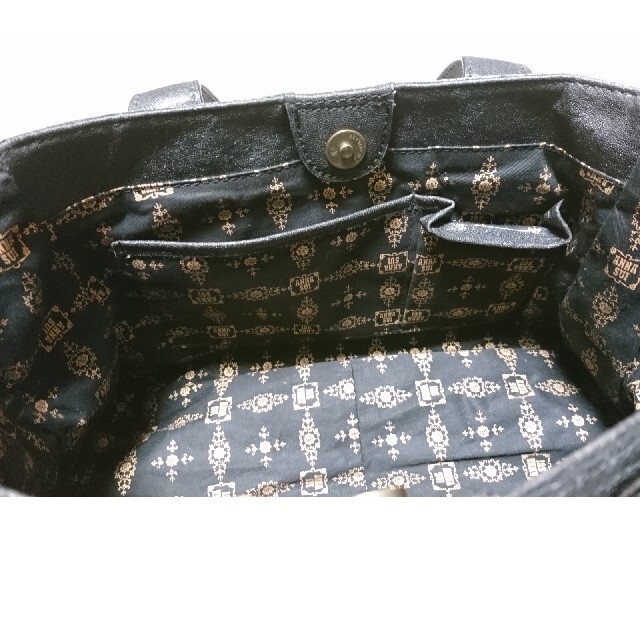 ANNA SUI(アナスイ)のANNA SUI バッグ 黒 合皮  レディースのバッグ(ハンドバッグ)の商品写真