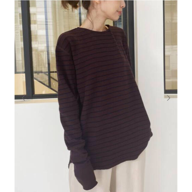 L'Appartement DEUXIEME CLASSE(アパルトモンドゥーズィエムクラス)の専用‼️アパルトモン GOOD GRIEF Border Thermal Top レディースのトップス(カットソー(長袖/七分))の商品写真