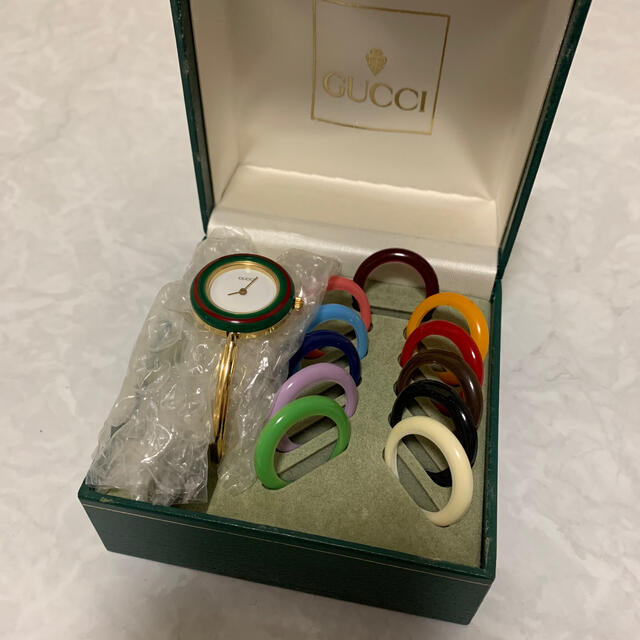 Gucci(グッチ)のGUCCI チェンジベゼル  レディースのファッション小物(腕時計)の商品写真