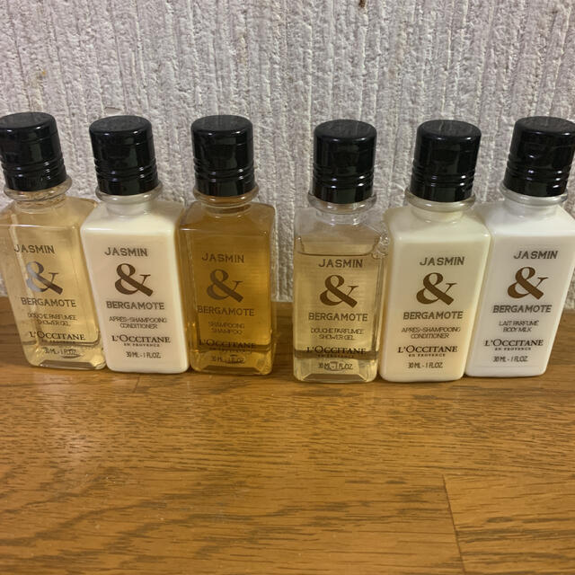 L'OCCITANE(ロクシタン)のロクシタン アメニティー　6本セット インテリア/住まい/日用品の日用品/生活雑貨/旅行(旅行用品)の商品写真