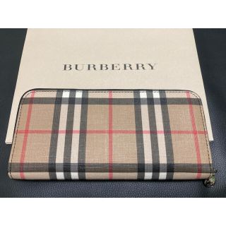 バーバリー(BURBERRY)の【ak様専用】BURBERRY ビンテージチェック　長財布　ユニセックス(財布)