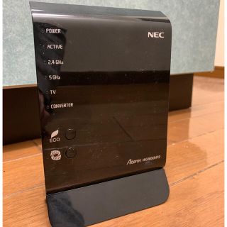 エヌイーシー(NEC)のWiFiルーター AtermWG1800HP2(PC周辺機器)