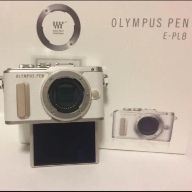 OLYMPUS(オリンパス)の❤️ オリンパス  PEN E-PL9 EZダブルズームキット ホワイト❤️ スマホ/家電/カメラのカメラ(ミラーレス一眼)の商品写真