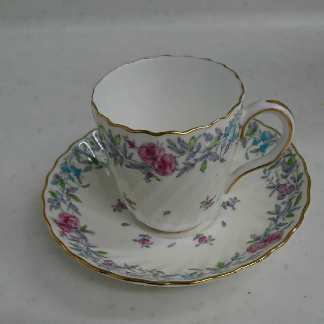 MINTON アンティーク デミタス カップ&ソーサー - recantolarfeliz.com.br